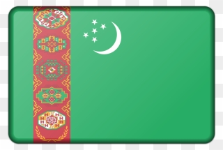 Brand,green,games - Turkmenistan Flag Emoji Clipart
