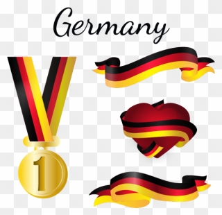 Germany Clipart Artwork - Pakistan Independence Day Ribbon Png Transparent Png