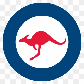 Kangaroo Clipart Aboriginal Kangaroo - Royal Australian Air Force - Png Download
