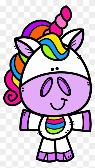 Unicorn Color By Addition Clipart