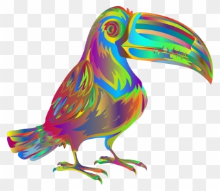 Bird,toucan,piciformes - Toucan Surreal Clipart