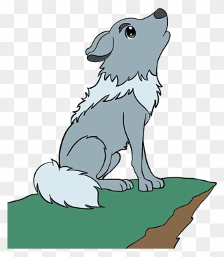 How To Draw A Cartoon Wolf In A Few Easy Steps Easy - Easy Pictures Of Cartoon Wolves Clipart