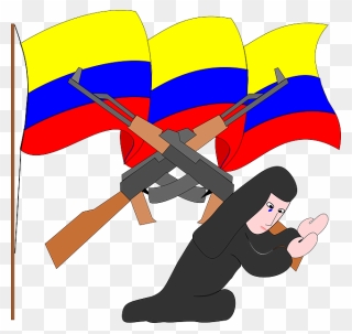 Columbia, Firearms, Guerilla, Guns, Nationalism - Gerilla Png Clipart