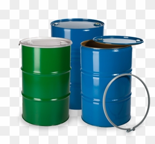 Vector Barrel Water Drum - Greif Inc Steel Drums Clipart