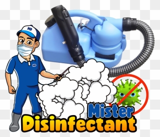 Office Disinfecting Fogger Clipart
