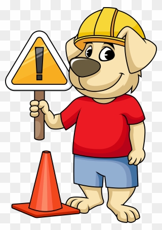 Dog Mascot Standing Clipart - Png Download