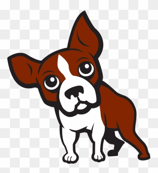 Boston Terrier Puppy Dog Breed Clip Art - Boston Terrier - Png Download