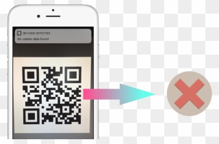 Mobile Deep Link To Non-installed App - Qr Code Clipart