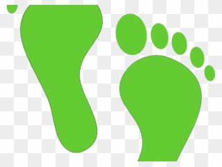Footprints Clipart Red - Foot Print Free - Png Download