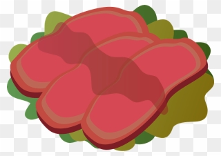 Roast Beef Food Clipart - Illustration - Png Download