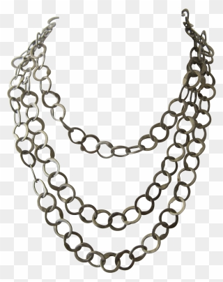 1879 X 1879 - Transparent Silver Chain Necklace Png Clipart