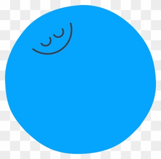 Big Blue Circle Clipart