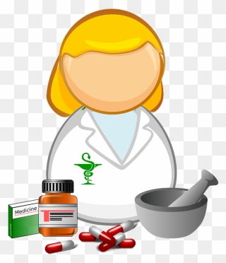 Apothecary / Pharmacist Clipart - Pharmacist Png Transparent Png