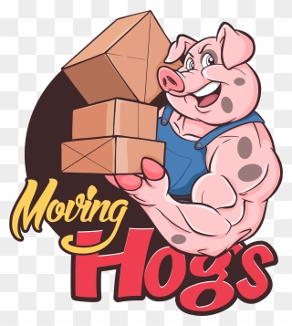 Moving Hogs Clipart