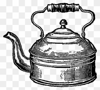 Collection Of Free Teapot Drawing Small Download On - Tea Kettle Drawing Clipart