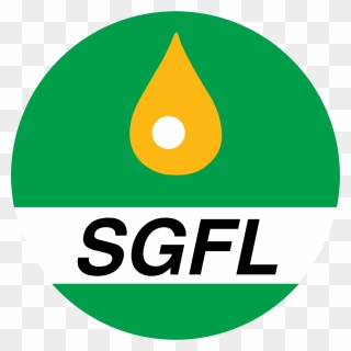 A Green Circle Containing The Sgfl Lettering, A Yellow - Sylhet Gas Fields Limited Logo Clipart