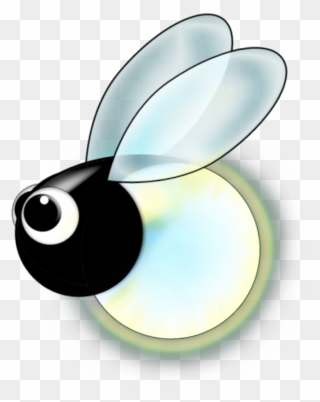 #ftestickers #clipart #cartoon #firefly #luminous #cute - Illustration - Png Download