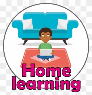 Learning At Home Clipart - Png Download