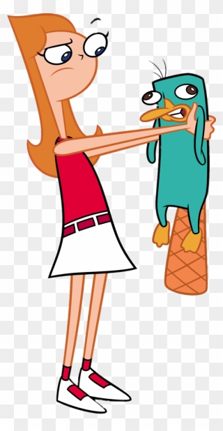 Candace And Perry The Platypus Clipart