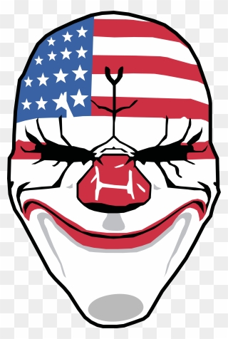 Payday 2 Mask Drawing Clipart