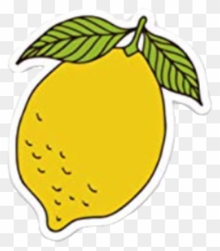 #lemon - Lemon Sticker Clipart
