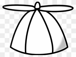 Hats Cliparts - Draw A Propeller Hat - Png Download