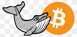 Whale - Bitcoin Logo Png For T Shirt Clipart
