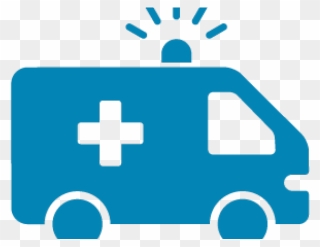Emergency Images - Ambulance Clipart Silhouette - Png Download