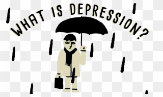 Transparent Depression Clipart - Umbrella - Png Download