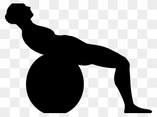 Exercise Silhouette Cliparts - Silhouette Of Exercise - Png Download