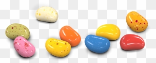 Scattered Jellybeans Transparent Png - Jelly Beans Transparent Background Clipart