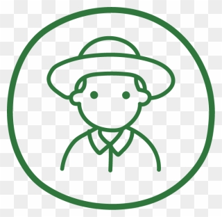 Clipart Farmer Icon Png Transparent Png