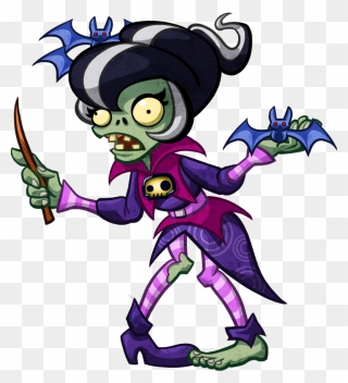 Zombies Wiki - Plants Vs Zombies Immorticia Clipart