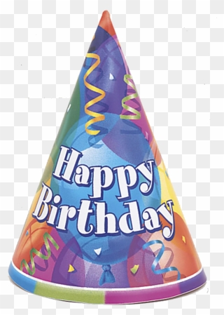 Birthday Hat Clipart Pastel - Happy Birthday Birthday Hat Clipart - Png Download