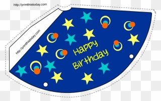Birthday Hat Clipart Printable - Structure Of Ursa Major - Png Download