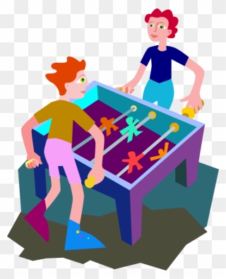 Games Clipart Table Top - Football Table Vector Png Transparent Png