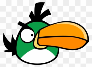 Angry Bird Clipart - Green Angry Birds Characters - Png Download