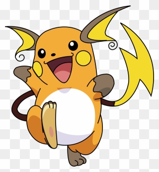Pikachu Clipart Roblox - Pokemon Raichu - Png Download