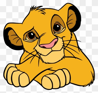 Simba Lion King Stickers Clipart