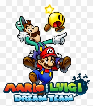 Dreaming Clipart Dream Team - Mario And Luigi Dream Team - Png Download