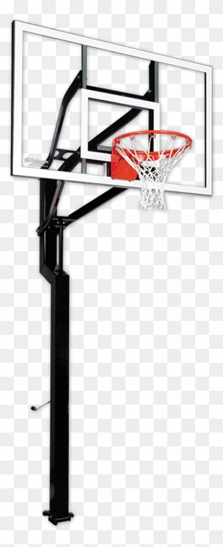 All American Signature Series 60″ Backboard - Height Of Basketball Pole From Ground Clipart