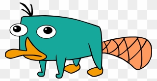Platypus Clipart Svg - Perry The Platypus Pet - Png Download