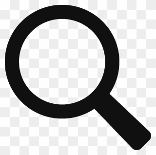 Search Button - Magnifying Glass Logo Png Clipart
