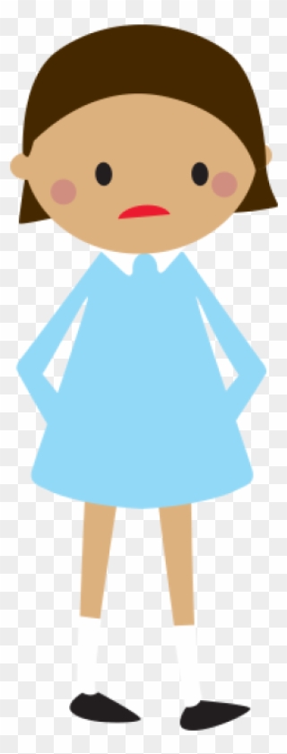 Worried Girl Clipart Png Transparent Png