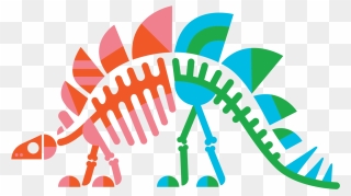 Stegosaurus Logo Clipart