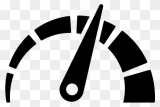 Speedometer Black And White Png Clipart
