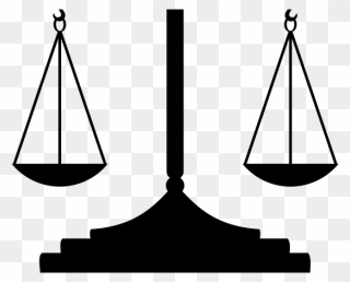 Scales Of Justice Vector Png Clipart