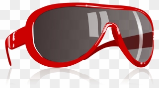 Sunglasses Clipart Red White Blue - Sunglasses Clip Art - Png Download