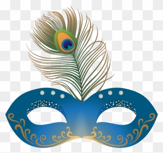 Masquerade Clipart Png - Eye Mask For Carnival Transparent Png