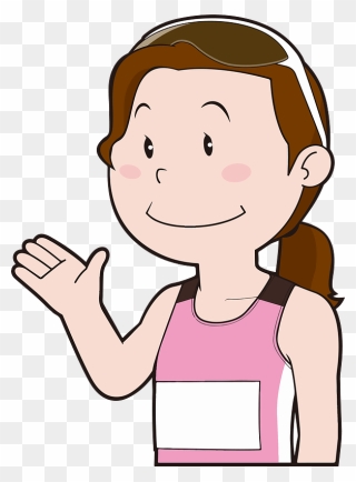 Track And Field Athlete Clipart - Reporter Clipart Png Transparent Png